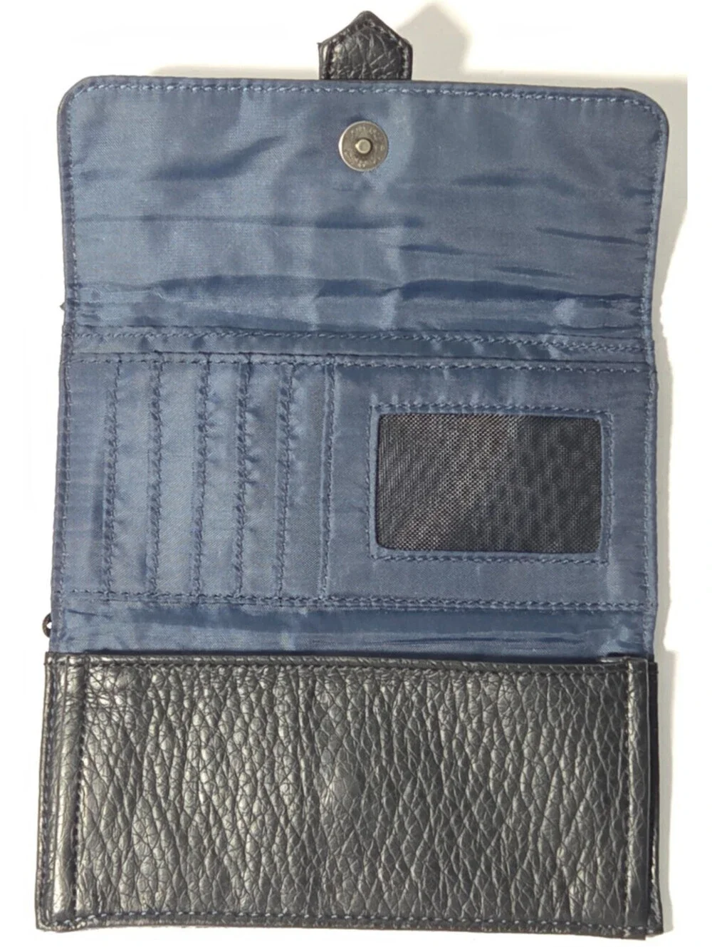 Boho Blue Paisley Dakine Penelope Makani Wallet Blue Paisley Fold Clutch